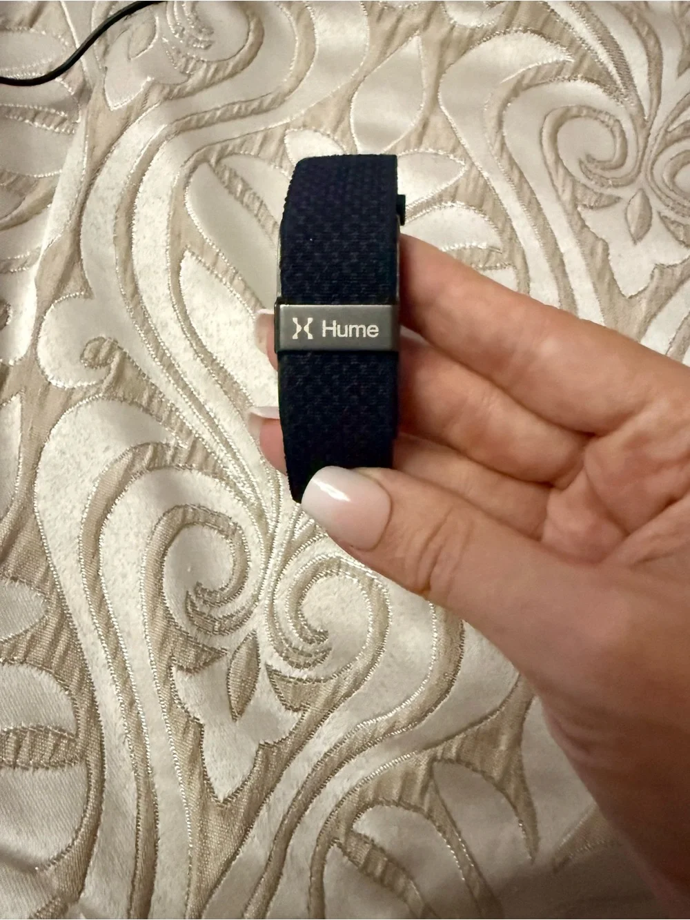 Hume Band Black Woven Fitness Wristband for Wearable Trackers - NWOT
